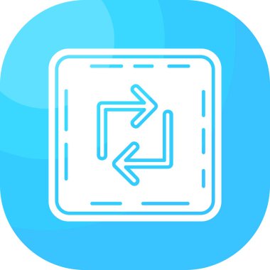 ok simgesinin vektör illüstrasyonu