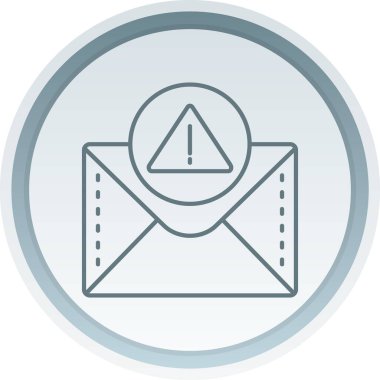 Posta simgesinin vektör illüstrasyonu