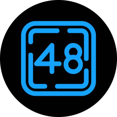 47 saat servis simgesi