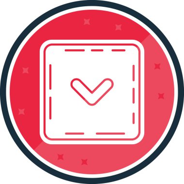 Rozet Simgesi Moda Biçiminde İzole Arkaplan