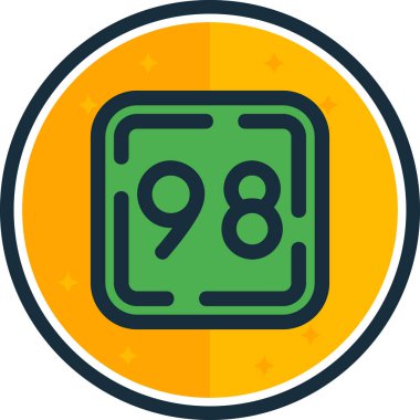 Beyaz arkaplanda izole edilmiş modayı gösteren vektör illüstrasyon simgesi