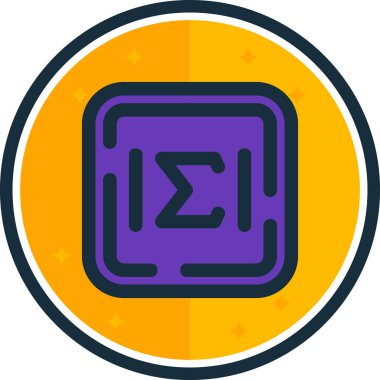 Oyunun modern bir simgesinin vektör çizimi