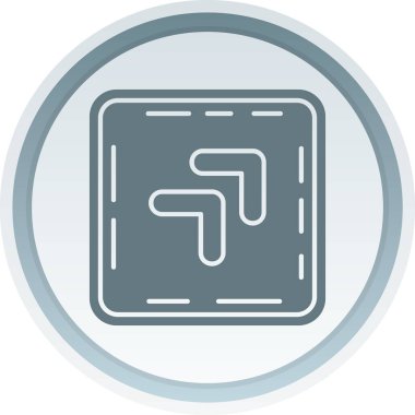 Modern b 'nin vektör illüstrasyonu eksik simgesi