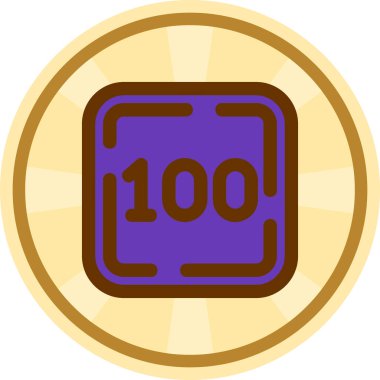 Para simgesi, vektör illüstrasyonu