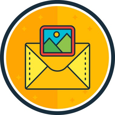 e-posta mektup simgesi doldurulmuş özet biçimi