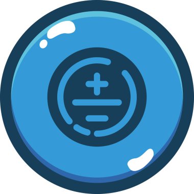 Modern bir simgenin vektör illüstrasyonu