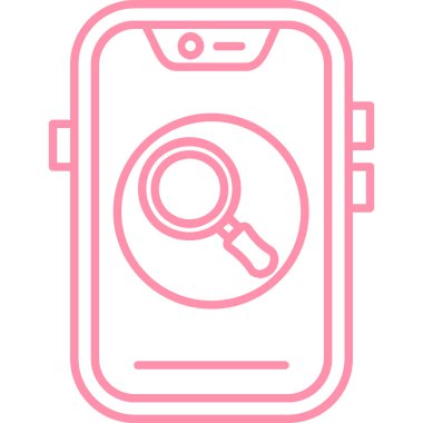 seo modern simgesinin vektör illüstrasyonu