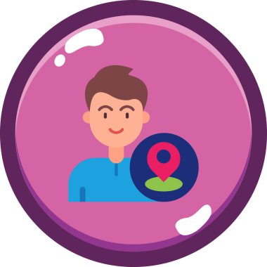 sabun köpüğü simgesi olan avatar adam