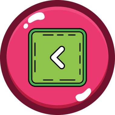 Modern b 'nin vektör illüstrasyonu eksik simgesi