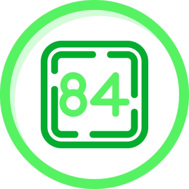 Eşsiz 25 / 6 vektör çizgisi simgesi