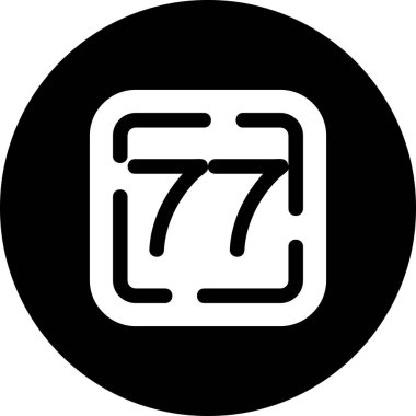 Modern b 'nin vektör illüstrasyonunda müziğin eksik simgesi