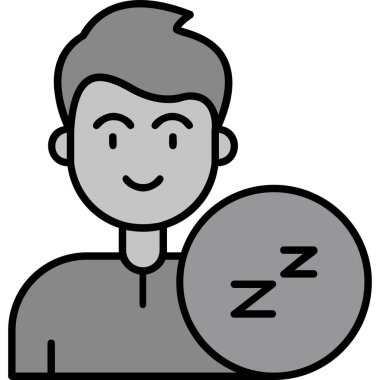 man simgesi, vektör illüstrasyonu