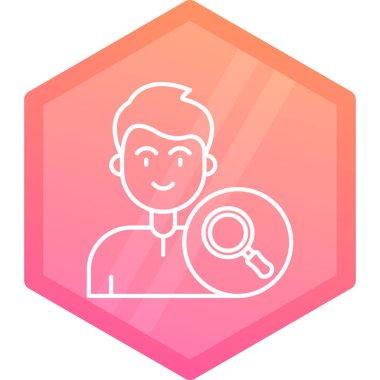 seo modern simgesinin vektör illüstrasyonu