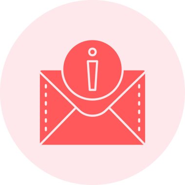 e- posta simgesi, vektör illüstrasyonu