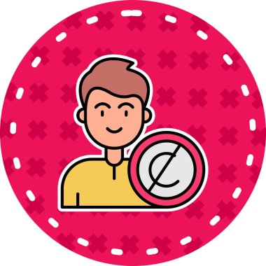 Bozuk parası olan bir adamın vektör çizimi