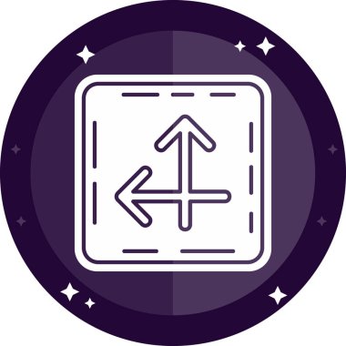 ok simgesinin vektör illüstrasyonu