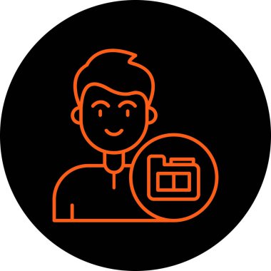 seo modern simgesinin vektör illüstrasyonu