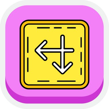 Çizgi çizgisi simgesi beyaz arkaplanda izole edildi. Tıbbi yardım işareti. vektör.