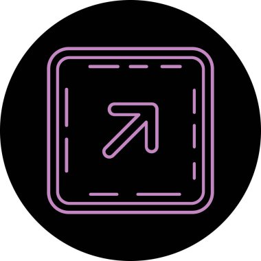 ok simgesinin vektör illüstrasyonu