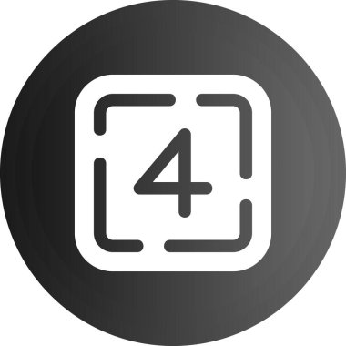 Modern b 'nin vektör illüstrasyonu eksik simgesi