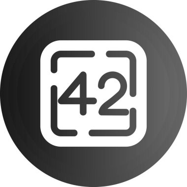 vektör siyah daire simgesi