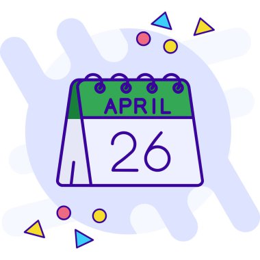 Takvim günü. Basit tasarım