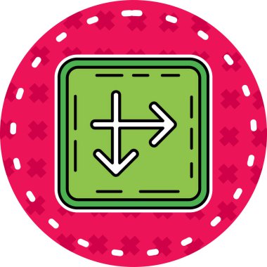 ok okları simgesi, vektör illüstrasyonu