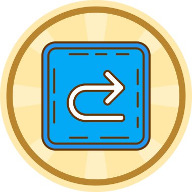 trend biçimi izole edilmiş arkaplanda sol ok simgesi