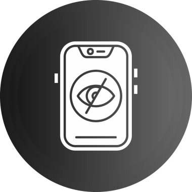 akıllı telefon simgesi, basit biçim