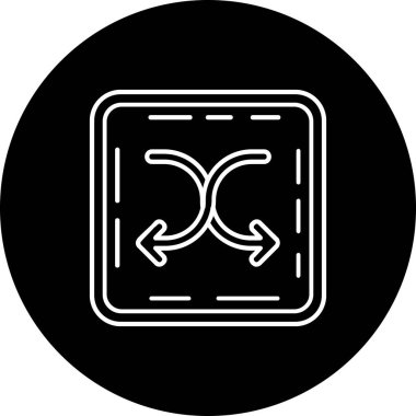 ok simgesinin vektör illüstrasyonu