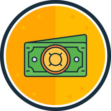 money vector icon modern simple illustration