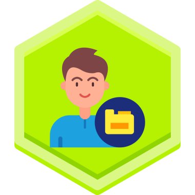 Kredi kartı vektör çizimi olan bir adam