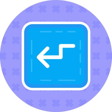 ok simgesi vektör illüstrasyonu