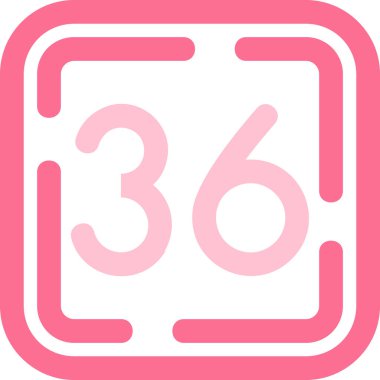 3 numaralı işaret simgesi, vektör illüstrasyonu