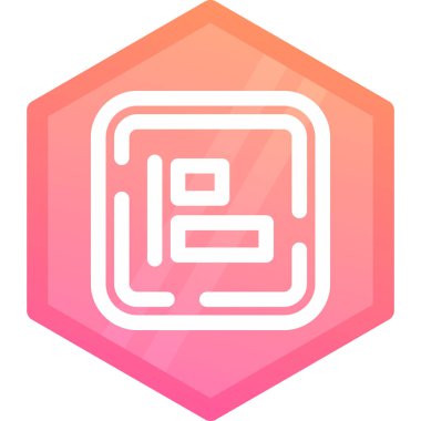 Çin yemek ikonunun vektör çizimi