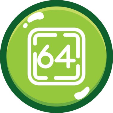 587 dakika vektör sembol tasarımı.