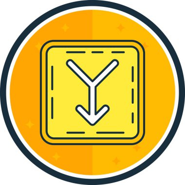 Alarm saat simgesi vektör illüstrasyonu