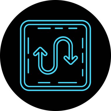 seo modern simgesinin vektör illüstrasyonu