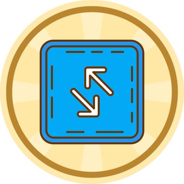 Para değişimi. Basit illüstrasyon