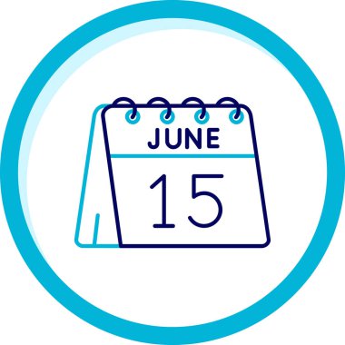 Tek bir günlük takvimde 18 Haziran tarihi