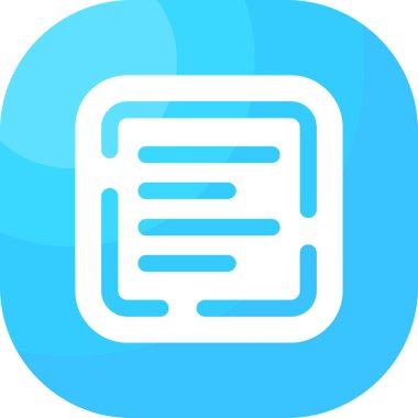 Belge simgesinin vektör illüstrasyonu