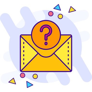 e- posta iletisi dizayn vektörü