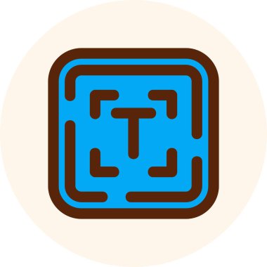 Modern b 'nin vektör illüstrasyonu eksik simgesi