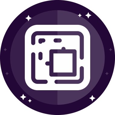 Modern b 'nin vektör illüstrasyonu eksik simgesi