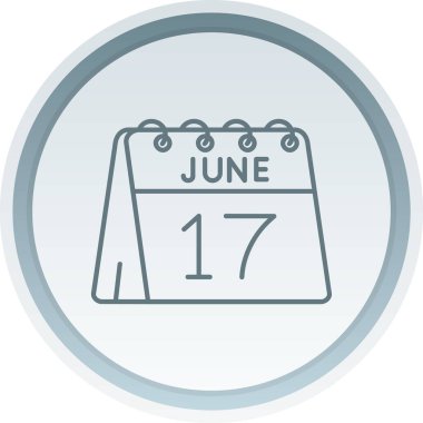 Tek bir günlük takvimde 17 Haziran tarihi