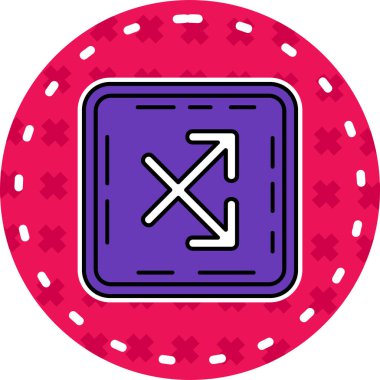 poker. Web simgesi basit illüstrasyon