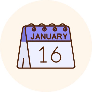 Takvim işareti simgesini, vektör çizim