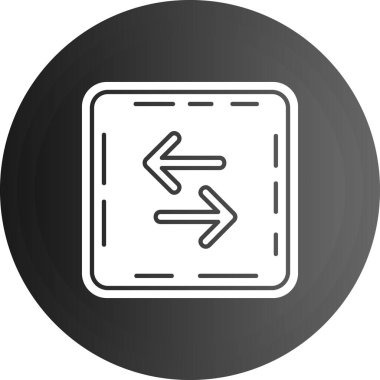 ok simgesi vektör illüstrasyonu