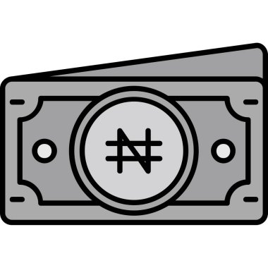 nakit banknot simgesi, özet biçimi