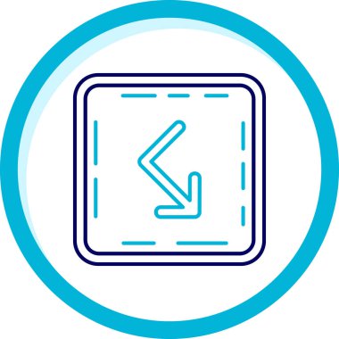 ok simgesi vektör illüstrasyonu